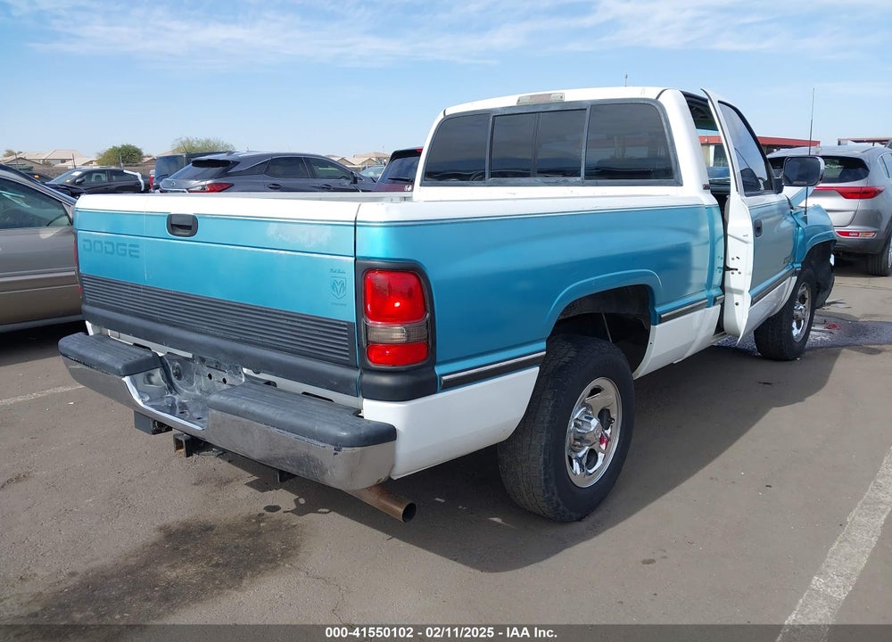 1996 DODGE RAM 1500 VIN: 1B7HC16Y1TJ150419