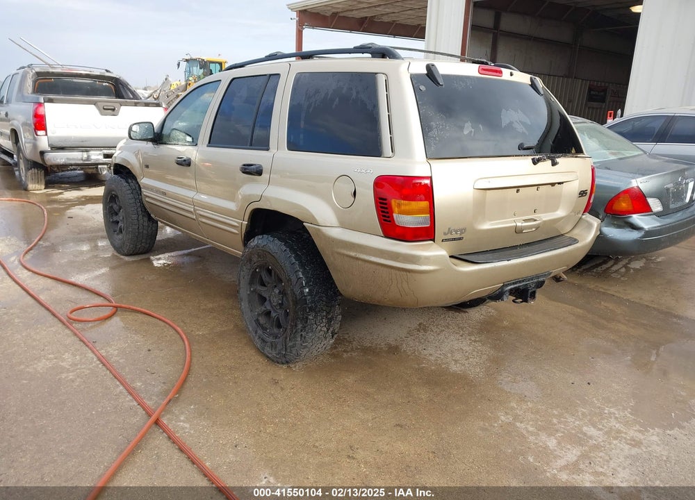 2000 JEEP GRAND CHEROKEE LIMITED VIN: 1J4GW58N7YC295015