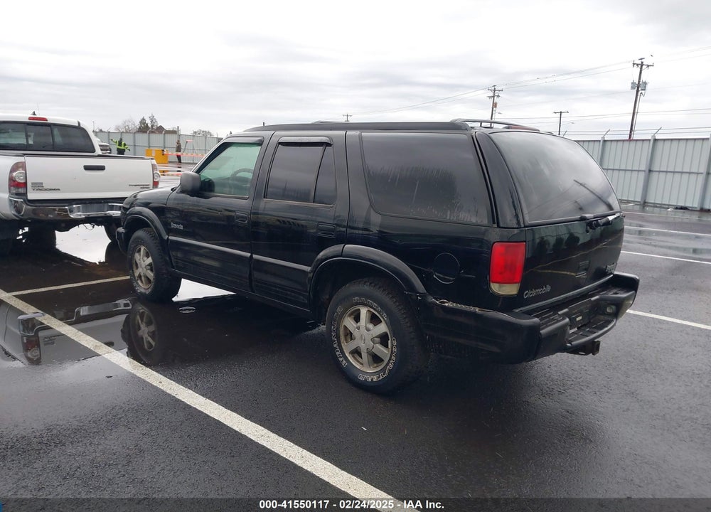 1999 OLDSMOBILE BRAVADA VIN: 1GHDT13W0X2712225