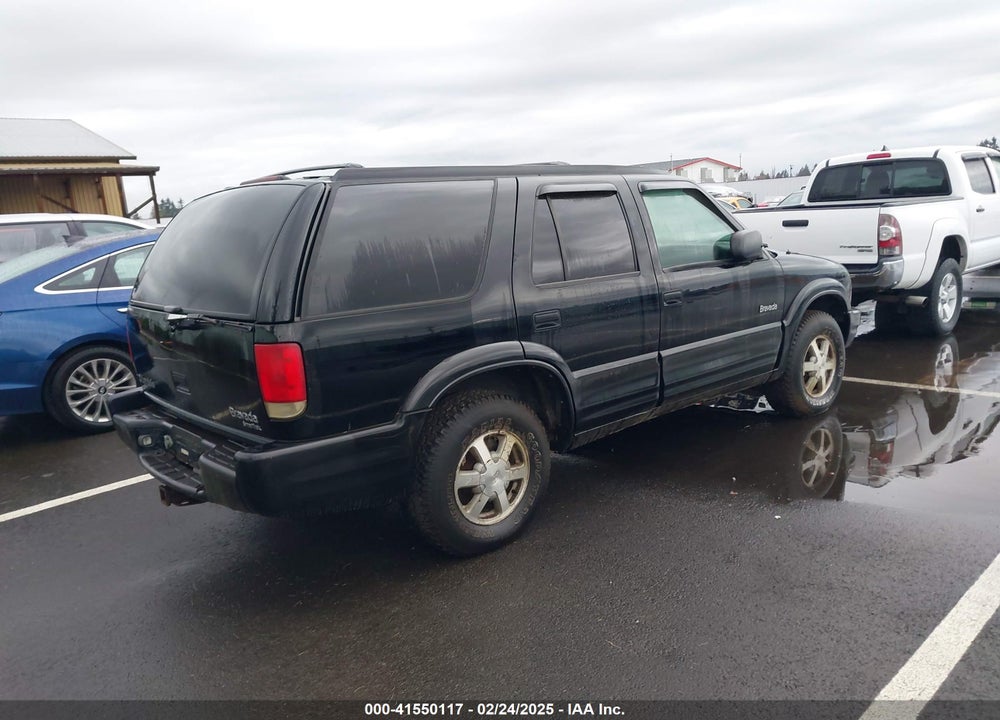 1999 OLDSMOBILE BRAVADA VIN: 1GHDT13W0X2712225