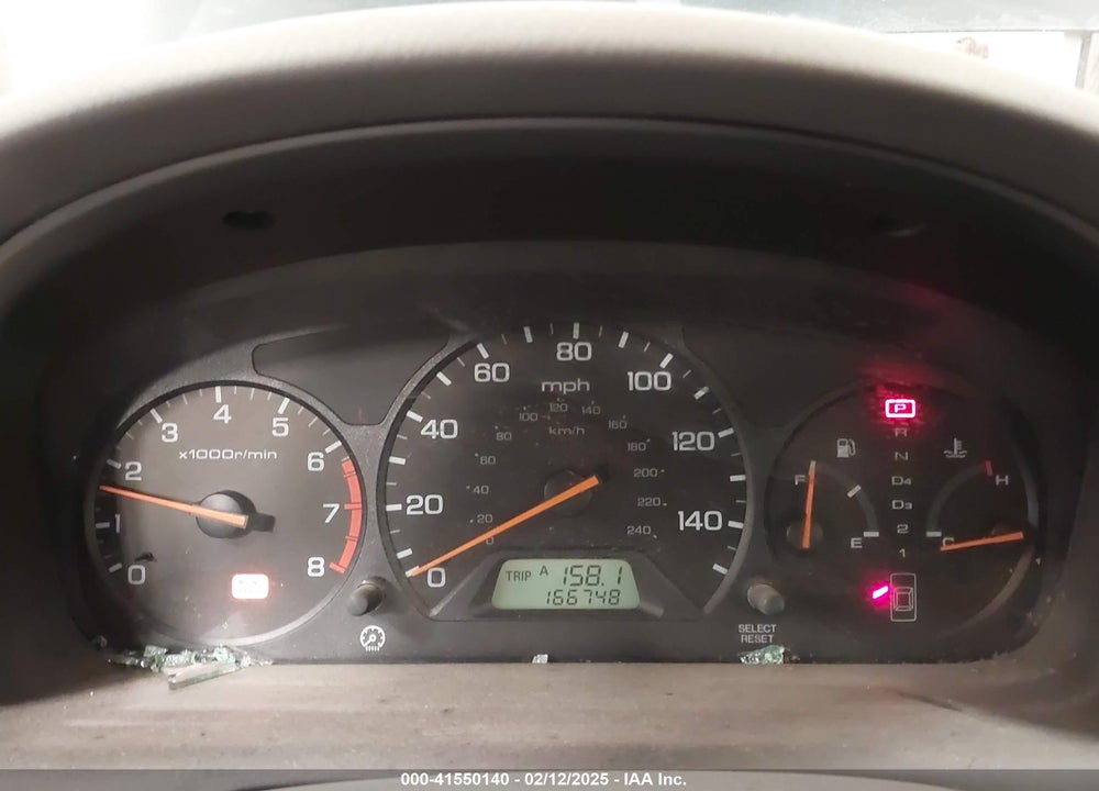 1998 HONDA ACCORD VIN: 1HGCG5655WA187801