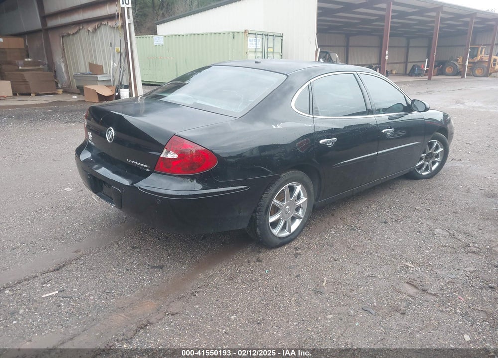 2005 BUICK LACROSSE CXS VIN: 2G4WE537X51210002