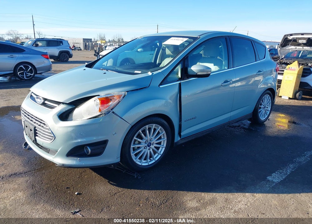 2013 FORD C-MAX HYBRID SEL VIN: 1FADP5BU2DL502027