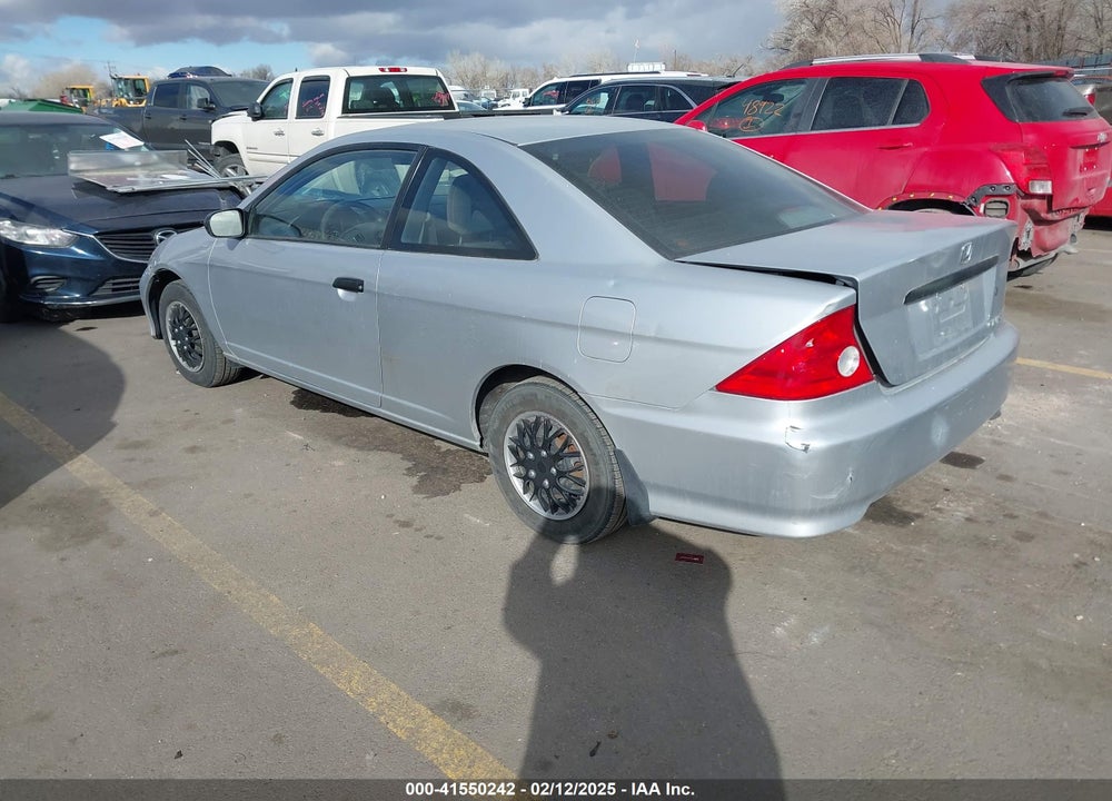 2004 HONDA CIVIC VP VIN: 1HGEM21144L073309