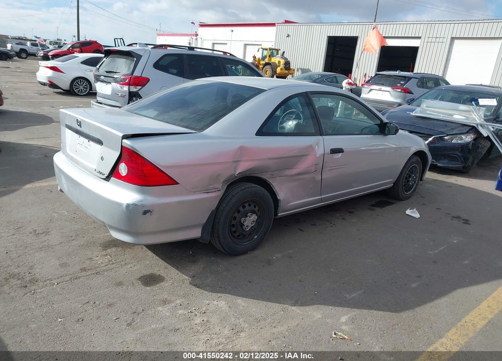 2004 HONDA CIVIC VP VIN: 1HGEM21144L073309