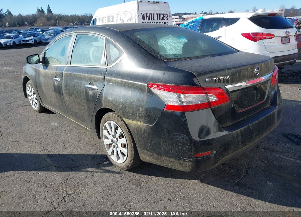 2013 NISSAN SENTRA SV VIN: 3N1AB7AP3DL612658