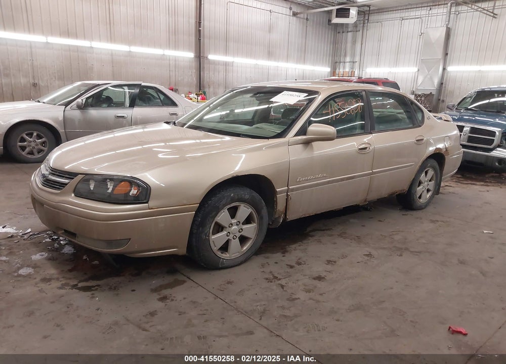 2004 CHEVROLET IMPALA LS VIN: 2G1WH52K949208655