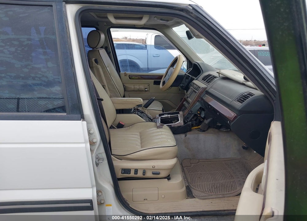 2001 LAND ROVER RANGE ROVER 4.6 HSE VIN: SALPM16461A455068