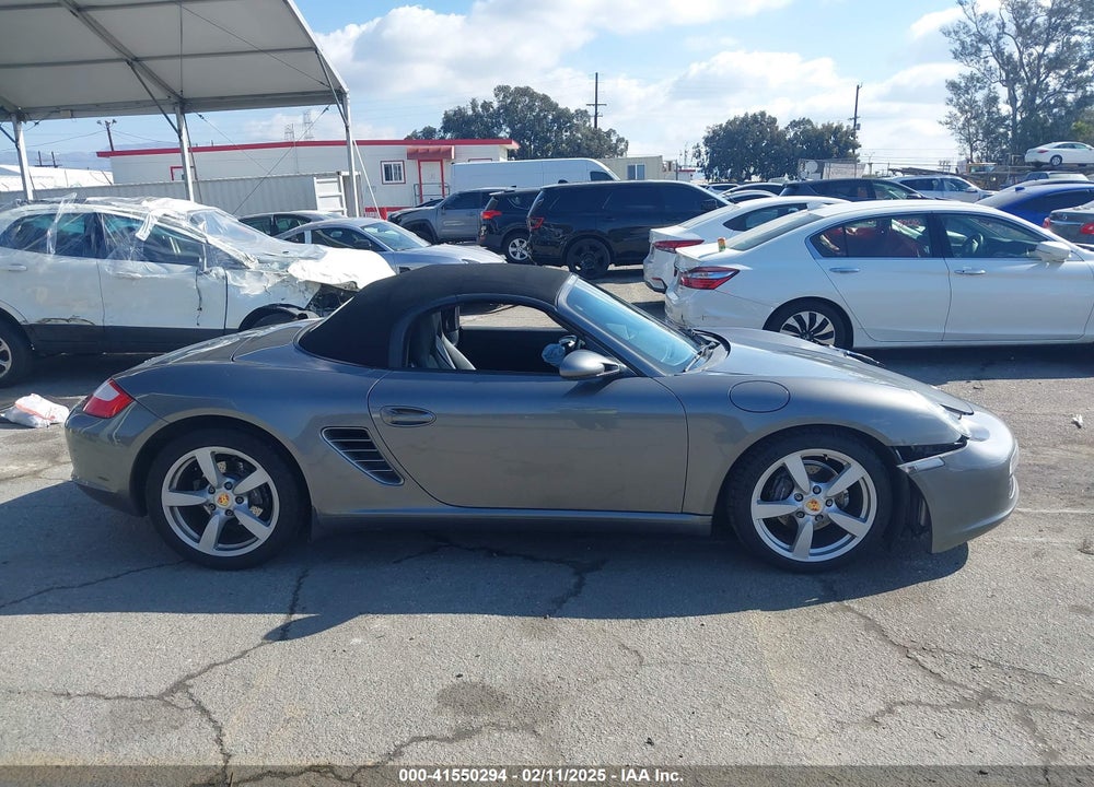 2007 PORSCHE BOXSTER VIN: WP0CA29857U711209