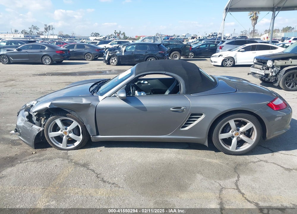 2007 PORSCHE BOXSTER VIN: WP0CA29857U711209