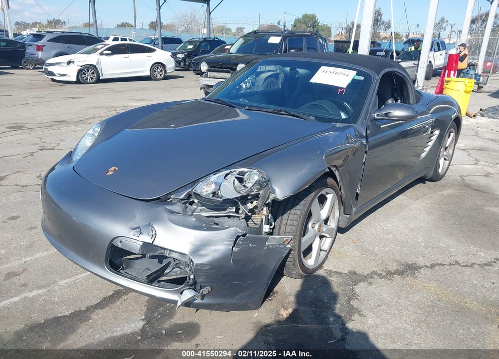2007 PORSCHE BOXSTER VIN: WP0CA29857U711209