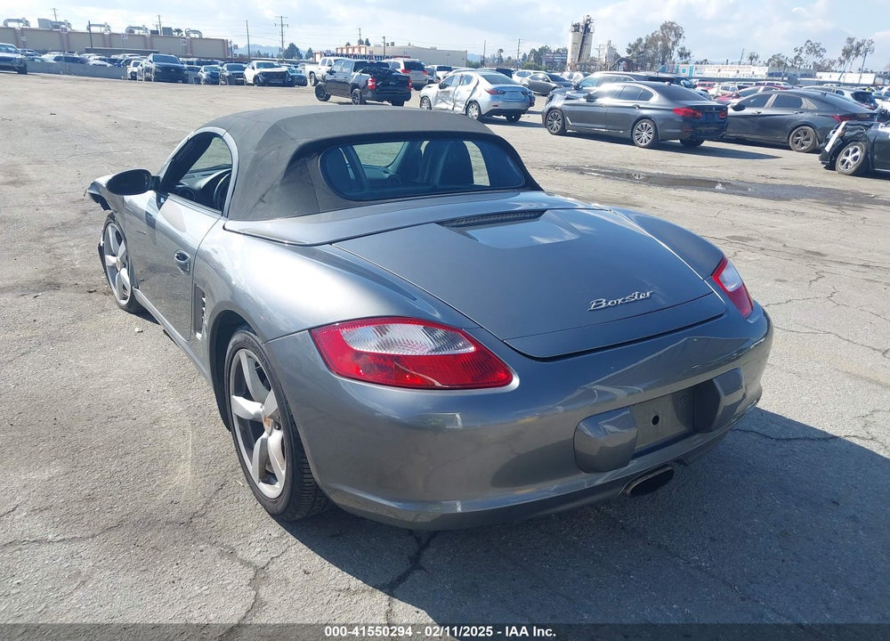 2007 PORSCHE BOXSTER VIN: WP0CA29857U711209