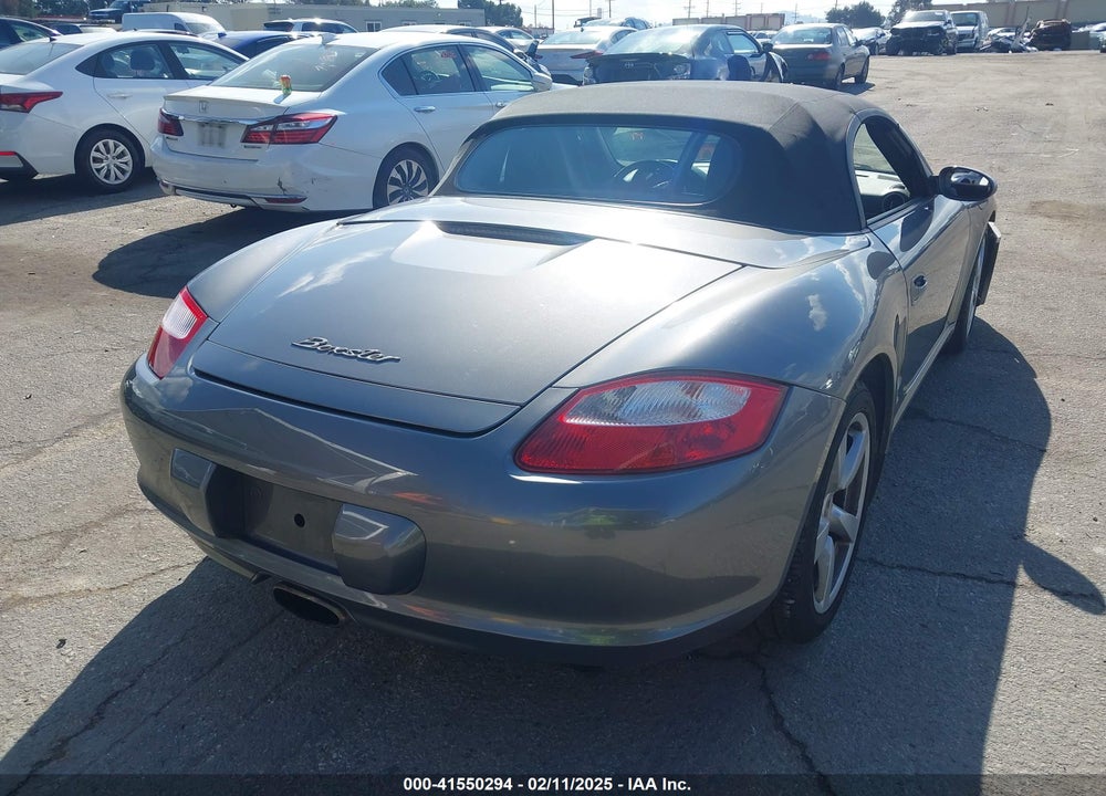 2007 PORSCHE BOXSTER VIN: WP0CA29857U711209