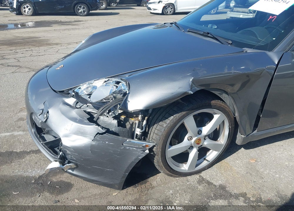 2007 PORSCHE BOXSTER VIN: WP0CA29857U711209