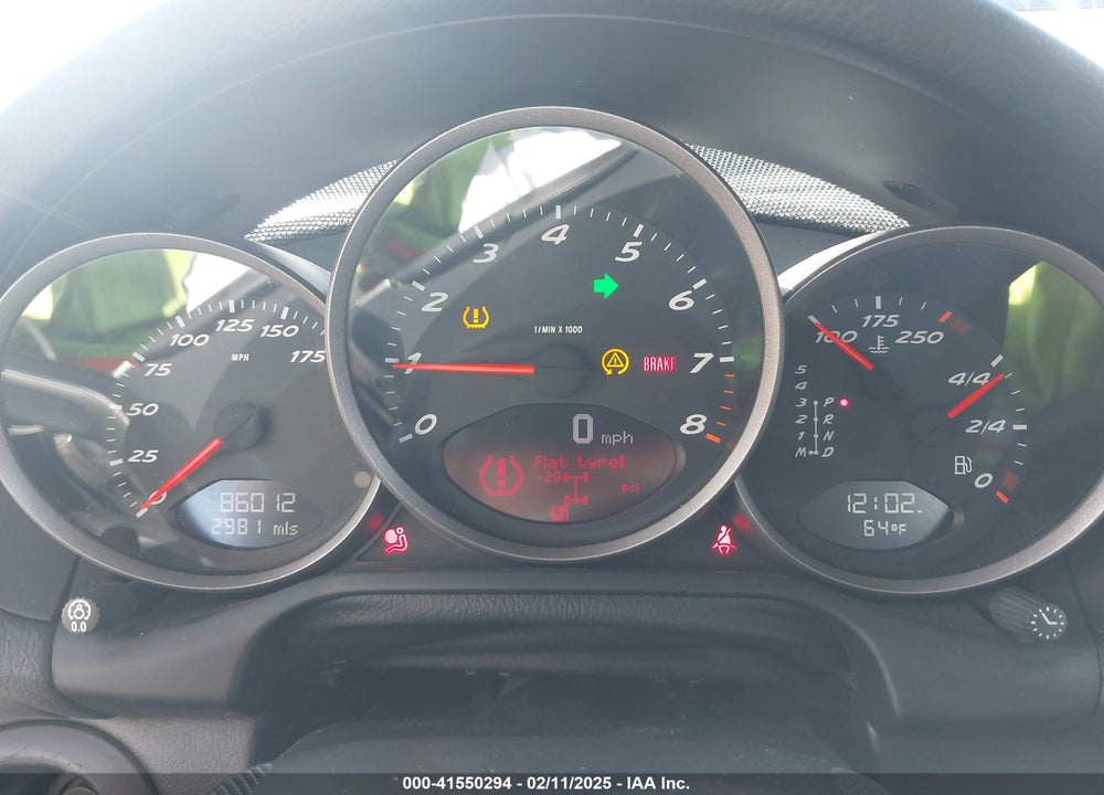 2007 PORSCHE BOXSTER VIN: WP0CA29857U711209