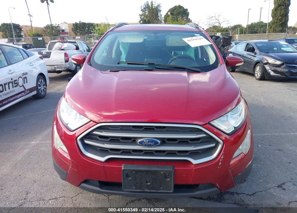 2018 FORD ECOSPORT VIN: MAJ3P1TE9JC191543