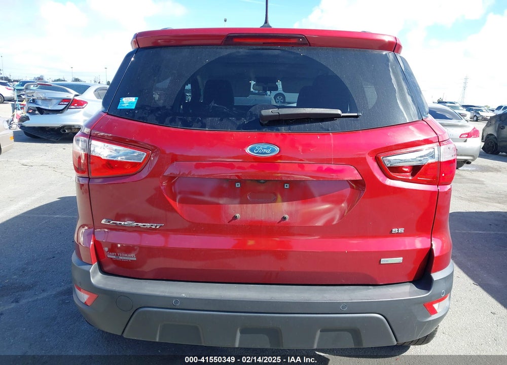 2018 FORD ECOSPORT VIN: MAJ3P1TE9JC191543