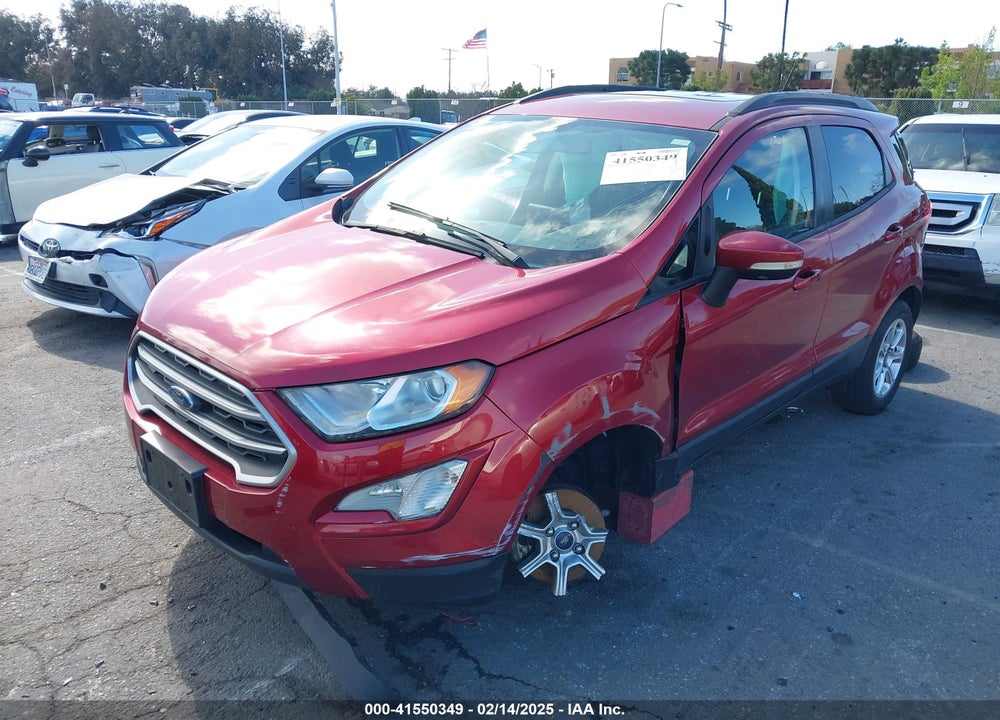 2018 FORD ECOSPORT VIN: MAJ3P1TE9JC191543