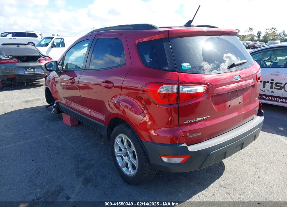2018 FORD ECOSPORT VIN: MAJ3P1TE9JC191543