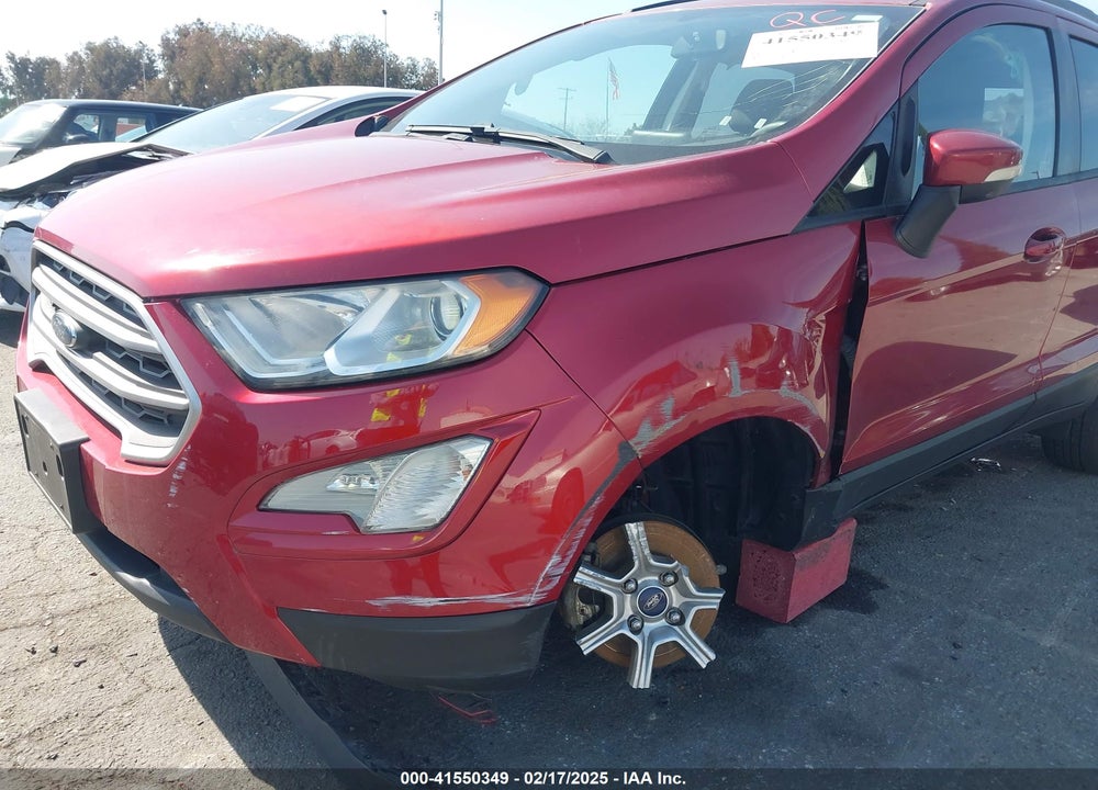 2018 FORD ECOSPORT VIN: MAJ3P1TE9JC191543