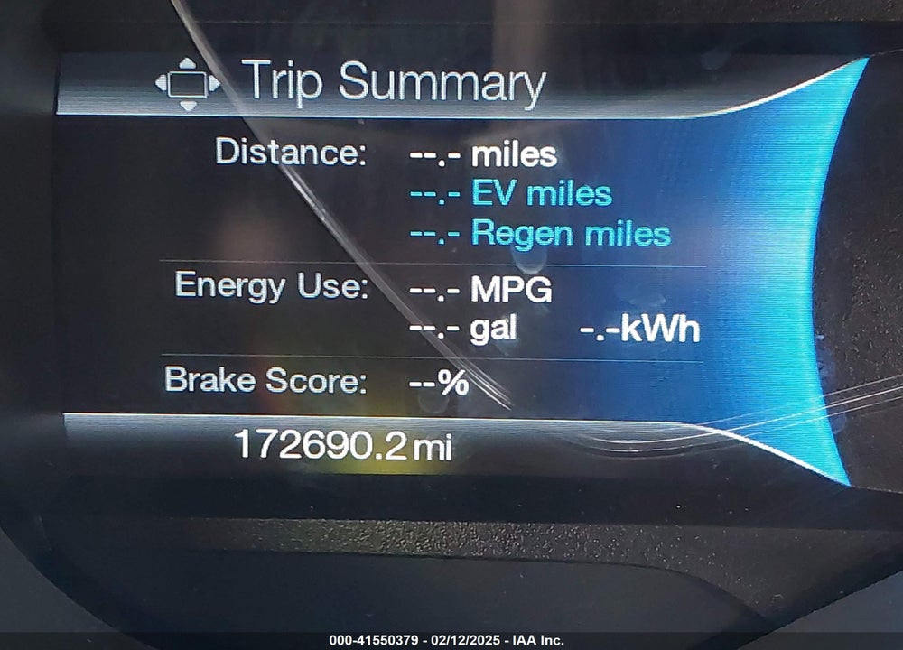 2014 FORD C-MAX ENERGI VIN: 1FADP5CU4EL510694