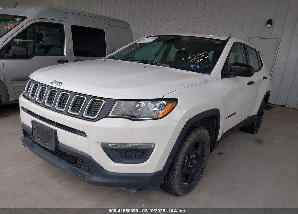 2018 JEEP COMPASS SPORT FWD VIN: 3C4NJCABXJT326901