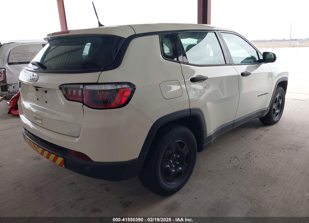 2018 JEEP COMPASS SPORT FWD VIN: 3C4NJCABXJT326901