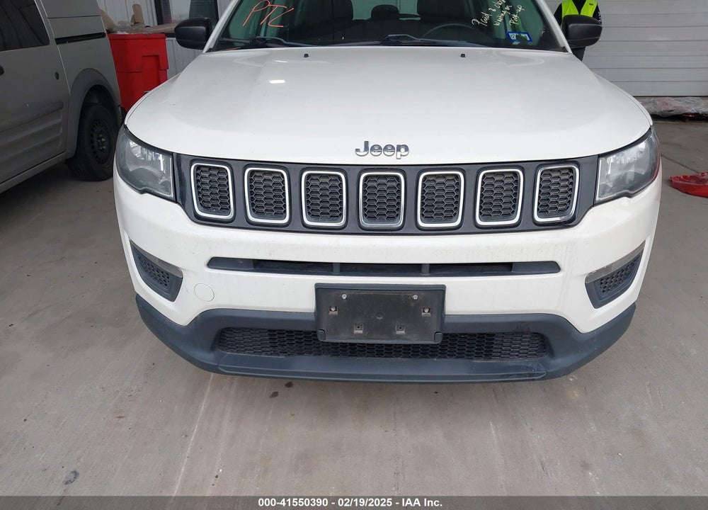 2018 JEEP COMPASS SPORT FWD VIN: 3C4NJCABXJT326901