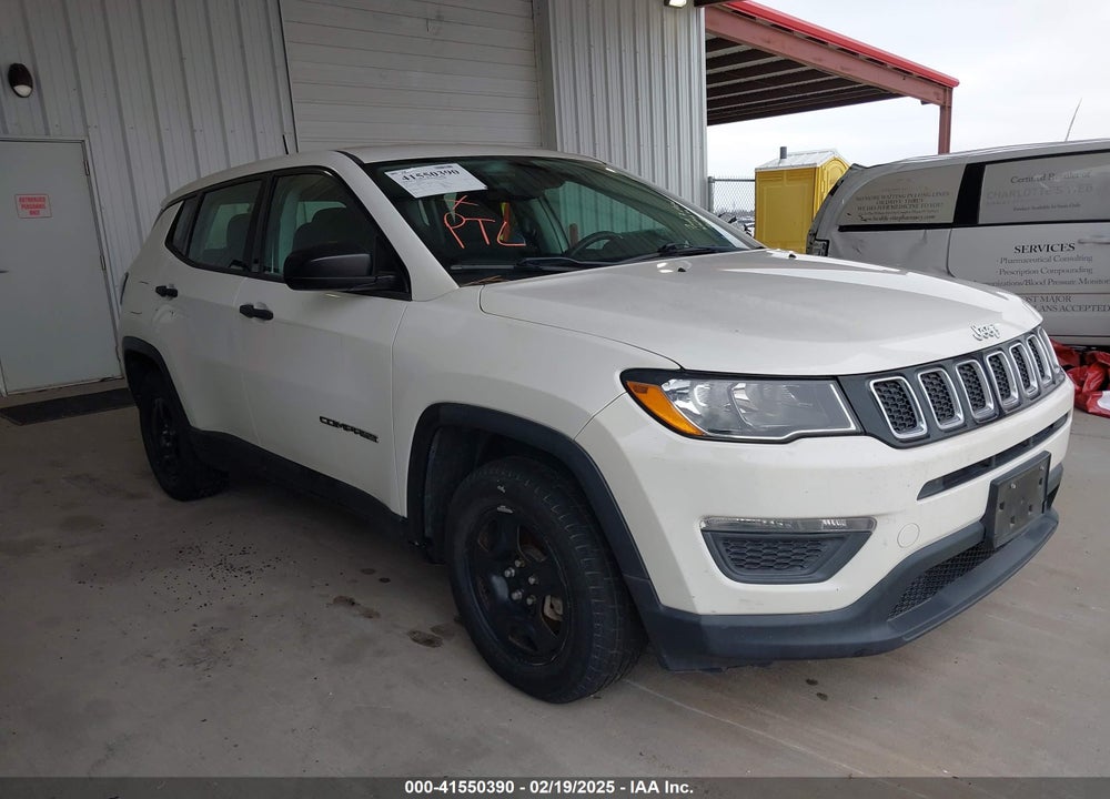 2018 JEEP COMPASS SPORT FWD VIN: 3C4NJCABXJT326901
