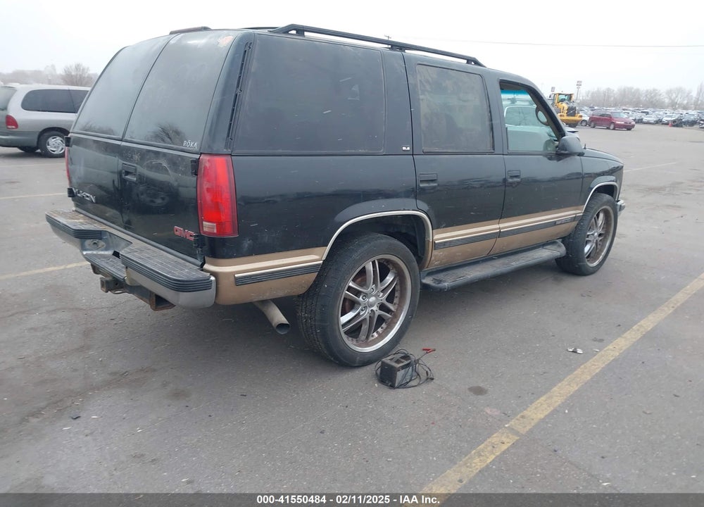 1999 GMC YUKON VIN: 1GKEK13R1XJ758647