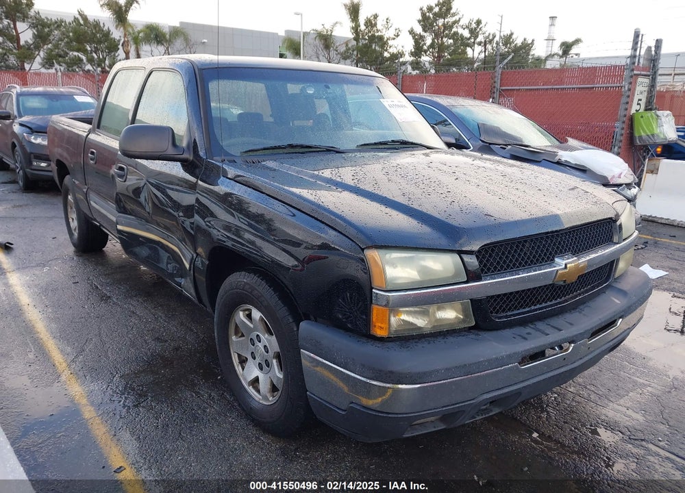 2005 CHEVROLET SILVERADO 1500 LS VIN: 2GCEC13T651273884