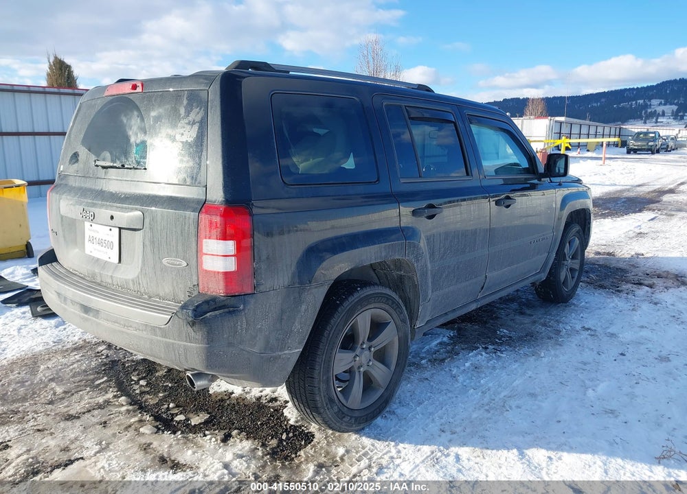 2017 JEEP PATRIOT VIN: 1C4NJRBB8HD159701