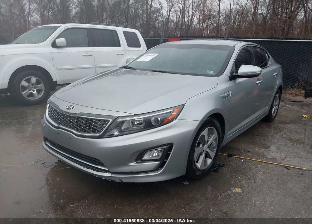 2014 KIA OPTIMA HYBRID LX VIN: KNAGM4AD7E5069707