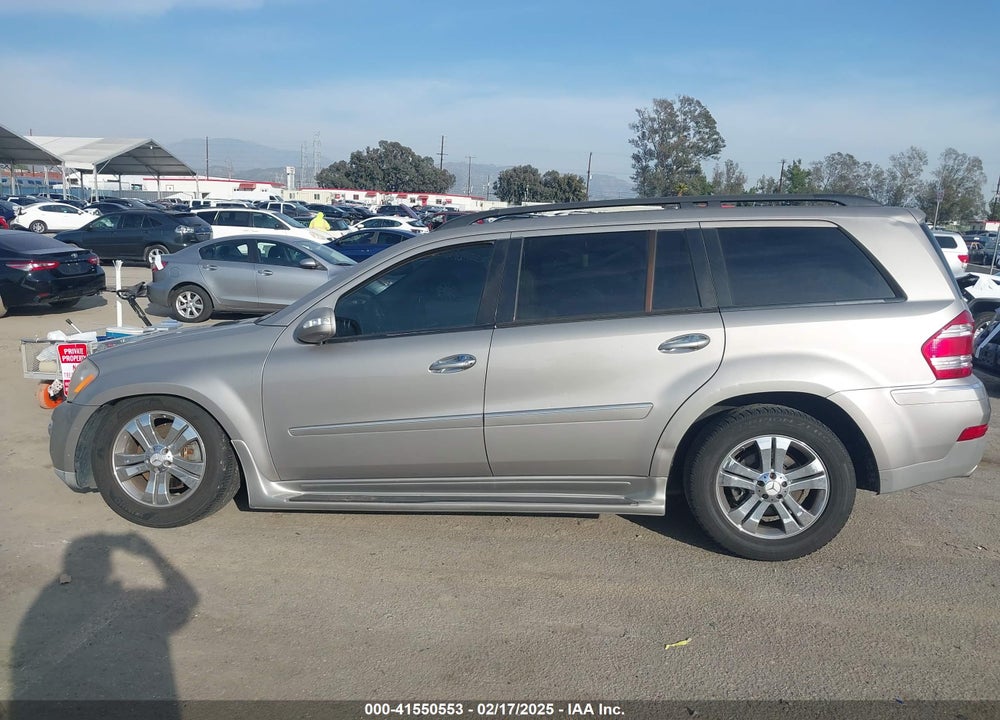 2007 MERCEDES-BENZ GL 450 VIN: 4JGBF71E67A260249