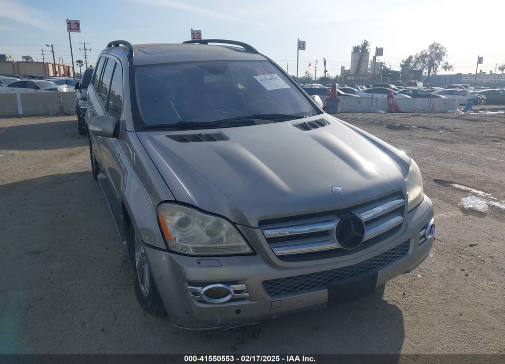 2007 MERCEDES-BENZ GL 450 VIN: 4JGBF71E67A260249