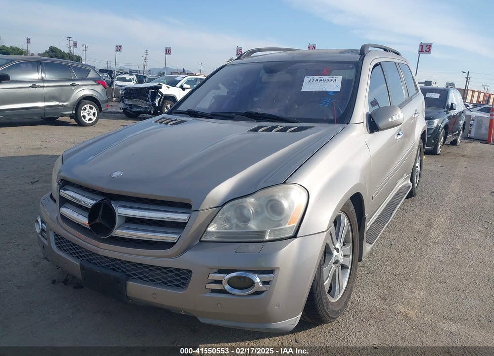 2007 MERCEDES-BENZ GL 450 VIN: 4JGBF71E67A260249