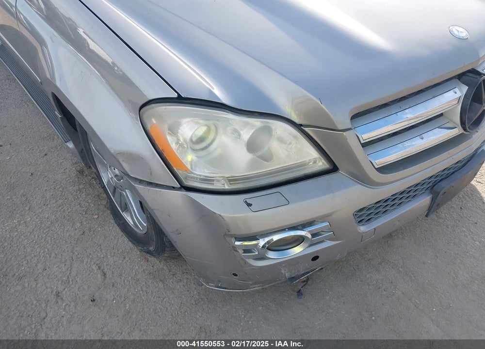2007 MERCEDES-BENZ GL 450 VIN: 4JGBF71E67A260249