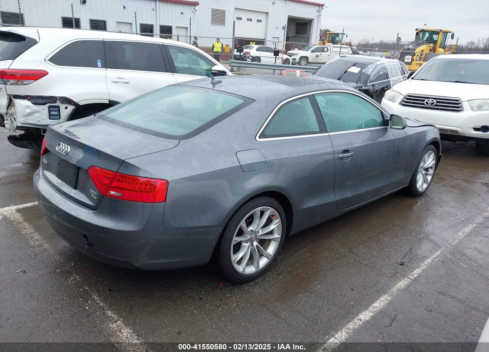 2013 AUDI A5 VIN: WAULFAFR3DA001471