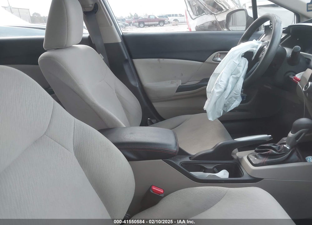 2013 HONDA CIVIC LX VIN: 19XFB2F5XDE061615