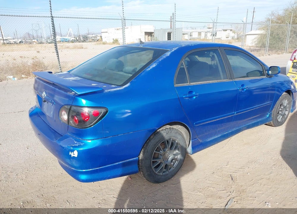 2008 TOYOTA COROLLA VIN: 2T1BR32E48C895972