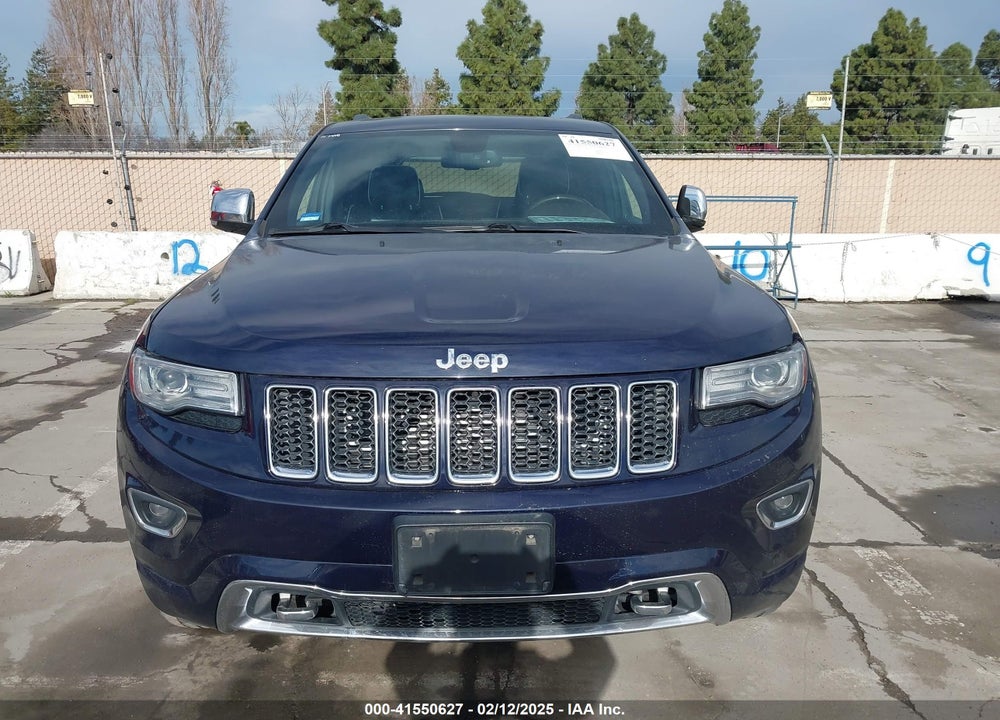 2014 JEEP GRAND CHEROKEE OVERLAND VIN: 1C4RJFCG9EC418594