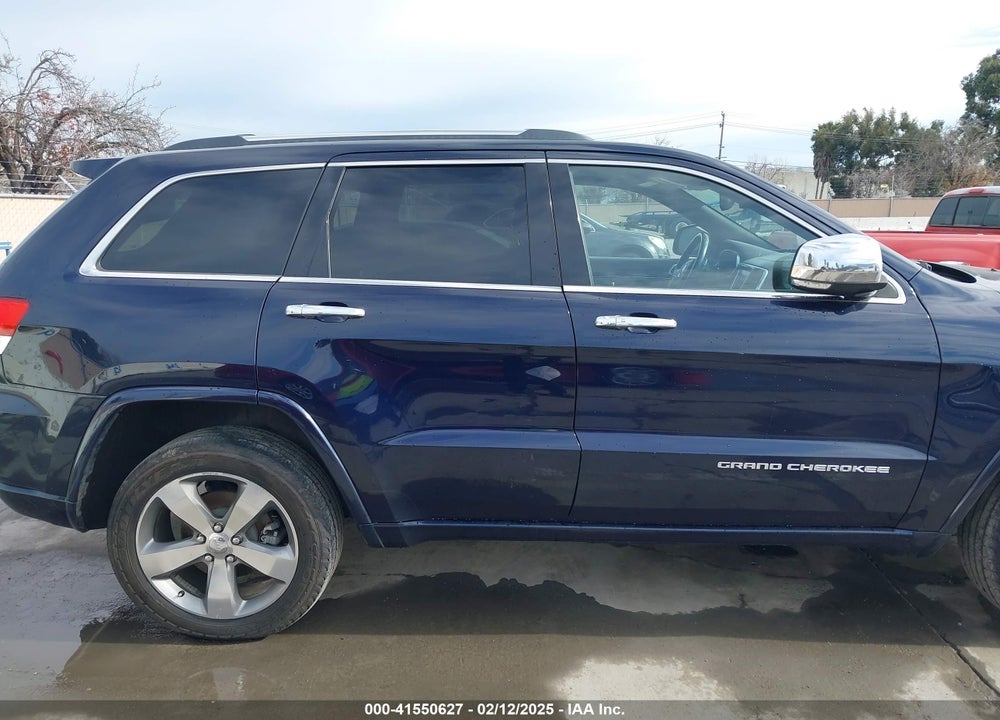 2014 JEEP GRAND CHEROKEE OVERLAND VIN: 1C4RJFCG9EC418594