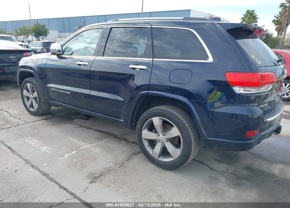 2014 JEEP GRAND CHEROKEE OVERLAND VIN: 1C4RJFCG9EC418594