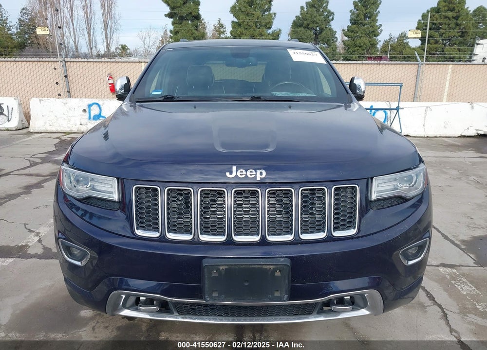 2014 JEEP GRAND CHEROKEE OVERLAND VIN: 1C4RJFCG9EC418594