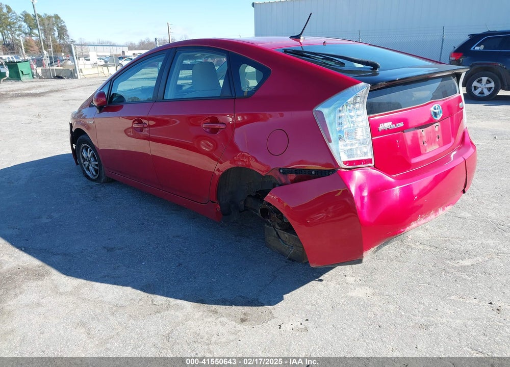 2010 TOYOTA PRIUS II VIN: JTDKN3DU5A0139955