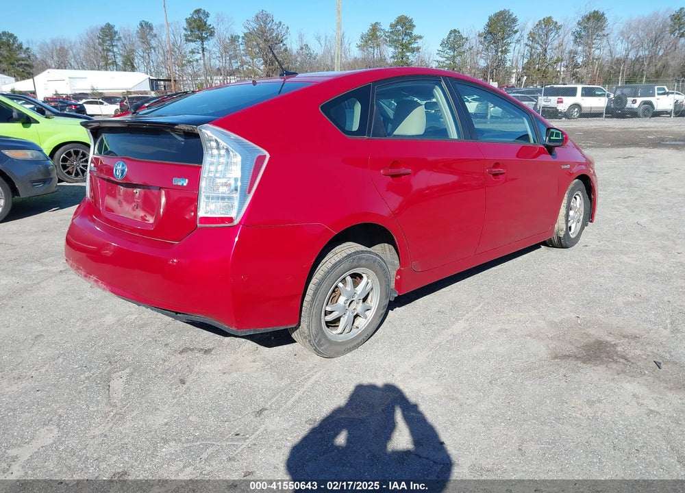 2010 TOYOTA PRIUS II VIN: JTDKN3DU5A0139955