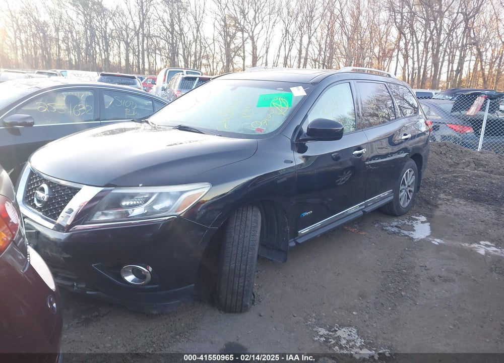 2014 NISSAN PATHFINDER HYBRID SL VIN: 5N1CR2MM7EC644446