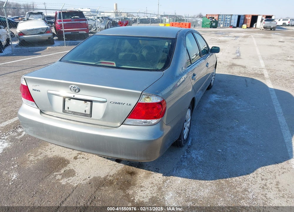 2005 TOYOTA CAMRY LE VIN: 4T1BE32K05U577990