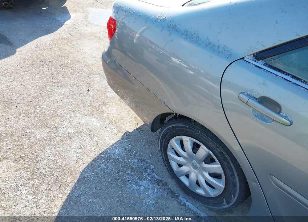 2005 TOYOTA CAMRY LE VIN: 4T1BE32K05U577990