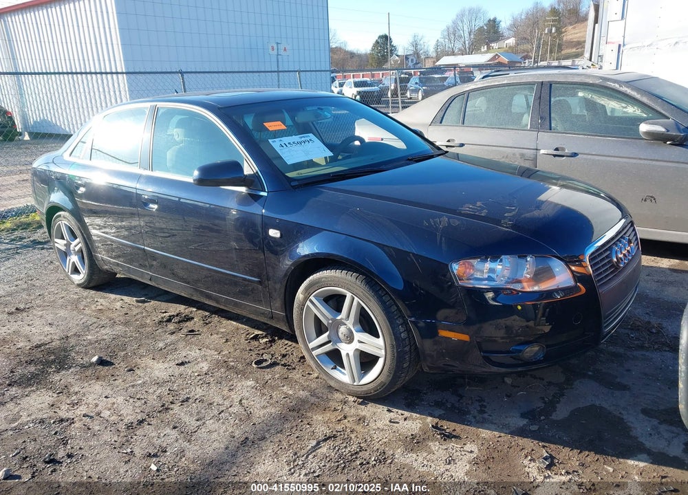 2007 AUDI A4 2.0T VIN: WAUAF78E67A222099